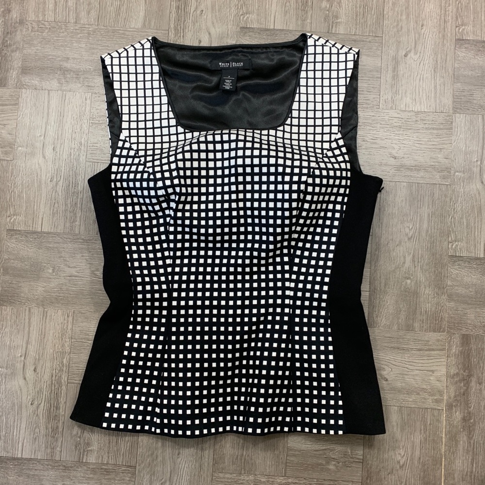 White House Black Market fitted blouse